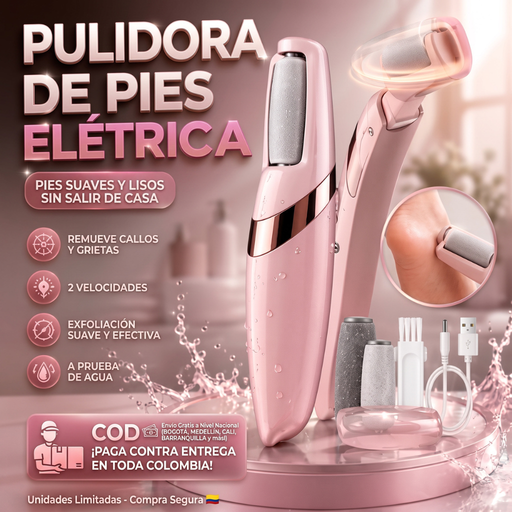 Removedor eléctrico - Elimina Callos Duros en 5 Minutos